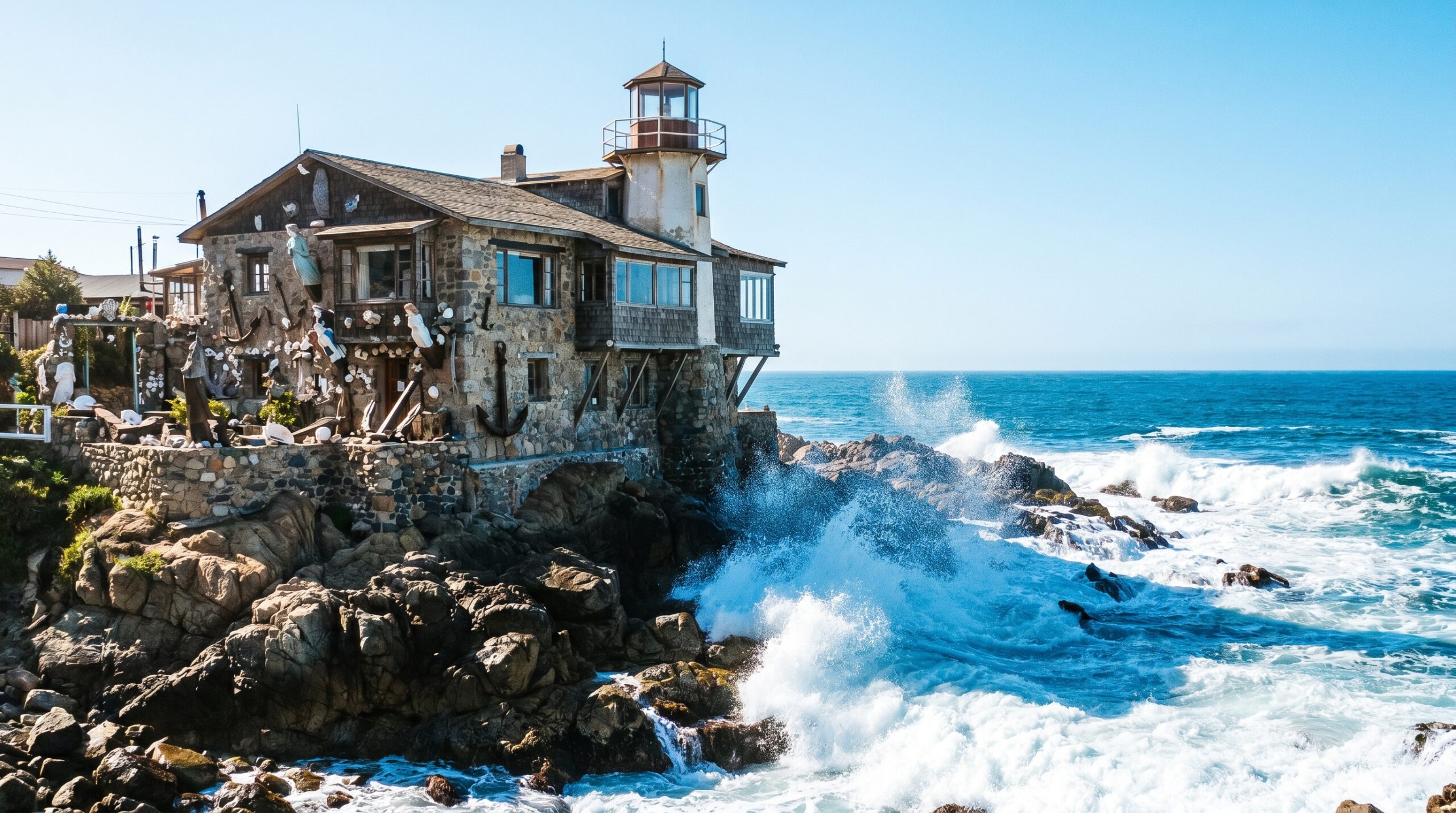 Casa de Pablo Neruda em Isla Negra