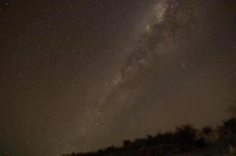 Céu estrelado no Atacama